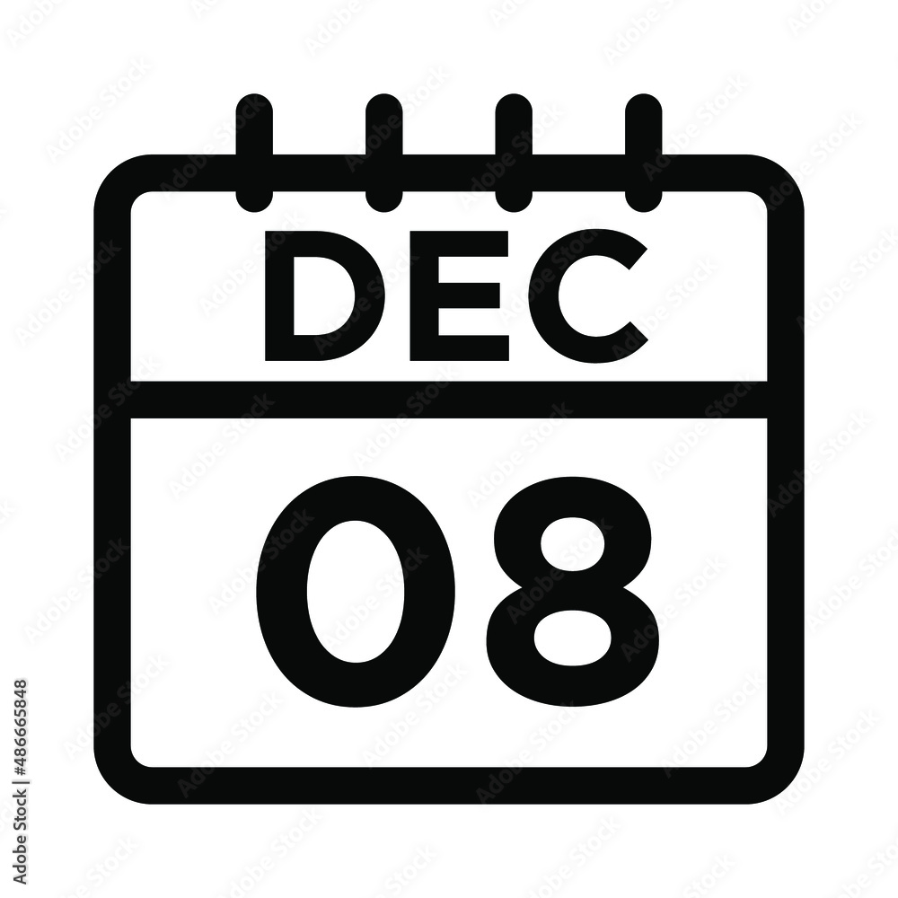 12- Dec - 08 Line Icon 12- Dec - 08 Line Icon