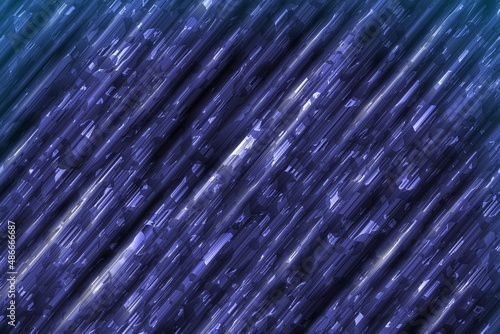 creative blue glowing fine steel diagonal lines cg background illustration