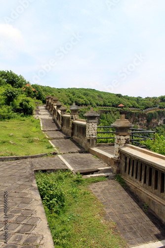 Infrastructure in the northern Uluwatu Temple complex. Taken January 2022.