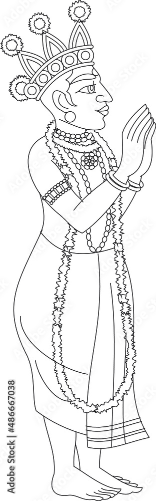 Lord Vishnu, the pervader, Narayana, Hari, deities of Hinduism. Lord Vishnu, the pervader, Narayana, Hari, deities of Hinduism.
