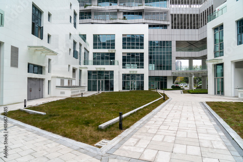 Appearance of office building in science and Technology Park © onlyyouqj