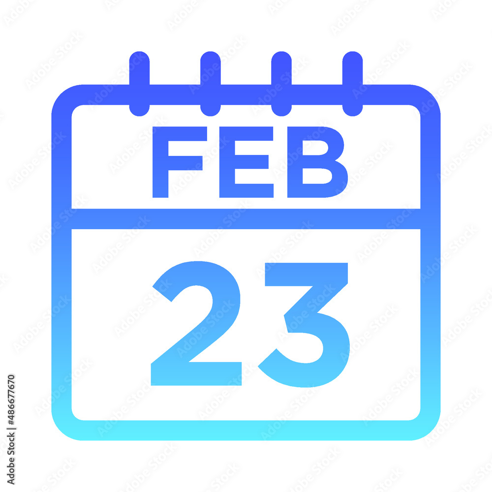 02-Feb - 23 Line Gradient 02-Feb - 23 Line Gradient