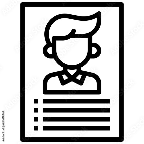 PORTFOLIO line icon,linear,outline,graphic,illustration