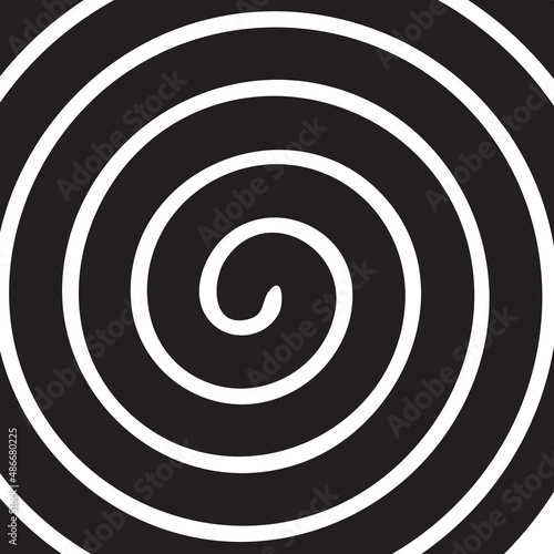 Hypnotic Spiral Background