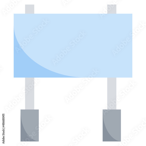 BILLBOARD flat icon,linear,outline,graphic,illustration