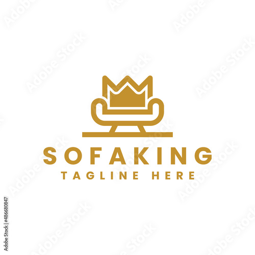 sofa king logo design
