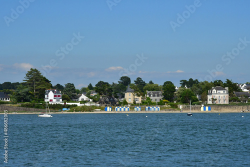 Ile aux Moines, France - june 6 2021 : Morbihan gulf