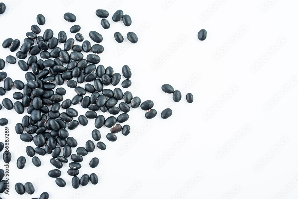 Full screen of little black beans Full screen of little black beans