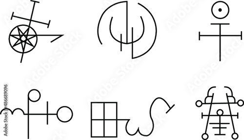 demon symbol ilustration