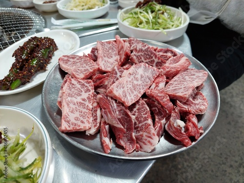 Hanwoo beef ,one of the top-quality beefs of the world,