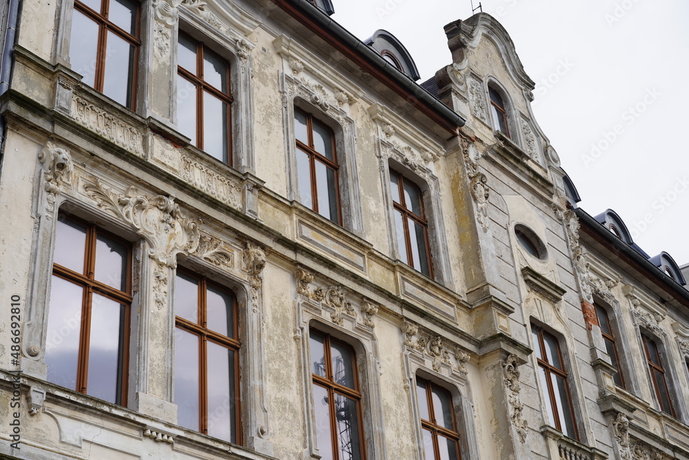 Altes, großes, verlassenes Haus in Burg (bei Magdeburg)