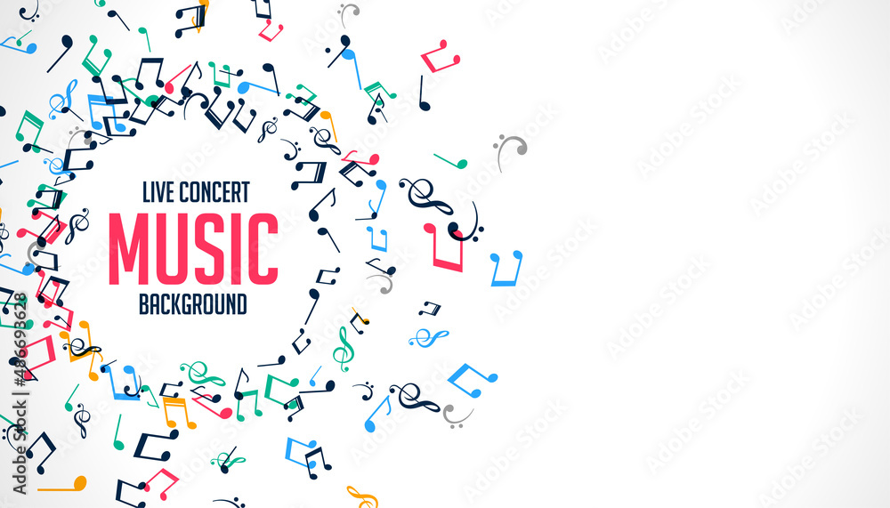 music sound notes melody background music sound notes melody background