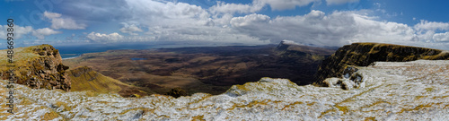 Panoramic View from Quiraing, Isle of Skye, Scotland