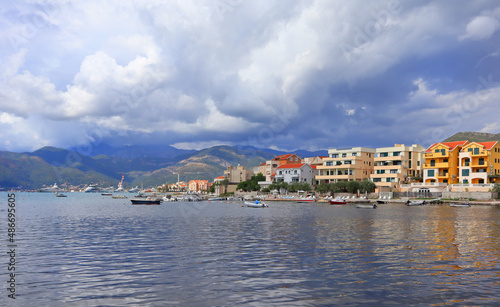 Tivat Haven in sunny day in Montenegro © Lindasky76