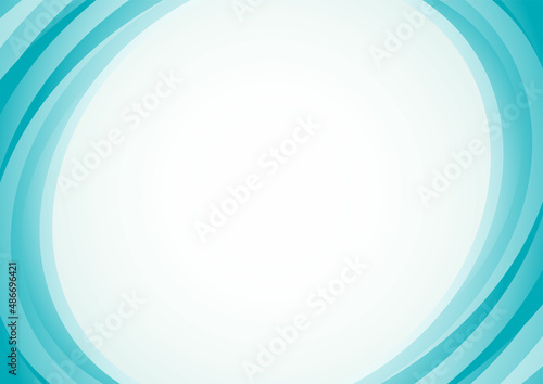 使いやすい爽やかウェーブフレーム