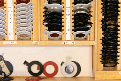 Photos Ophthalmological trial lens set