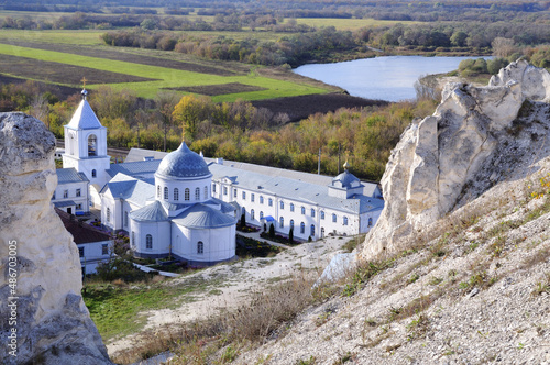Divnogorye - chalk divas and a Christian cave monastery