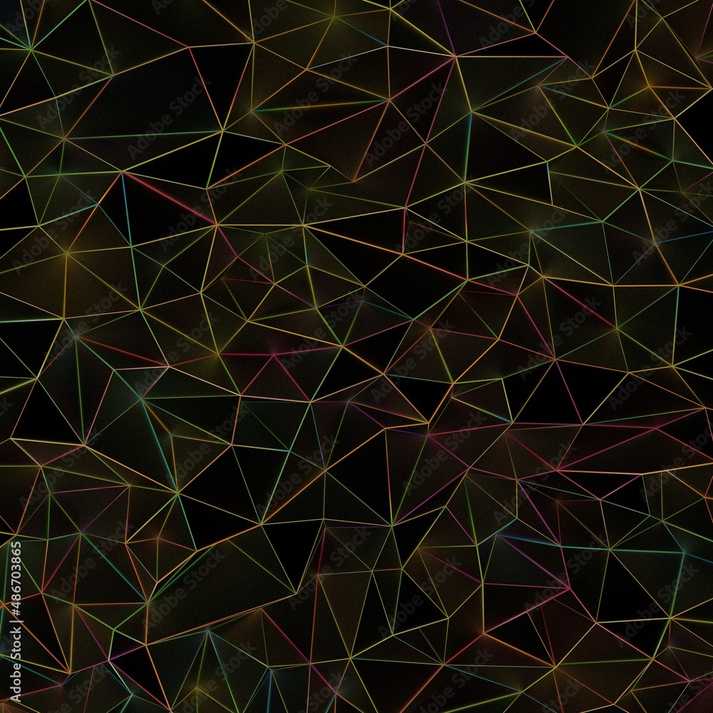 polygone 3D render abstract background. Colorful twisted shapes in motion. Computer generated digital art for poster, flyer, banner polygone 3D render abstract background. Colorful twisted shapes in motion. Computer generated digital art for poster, flyer, banner