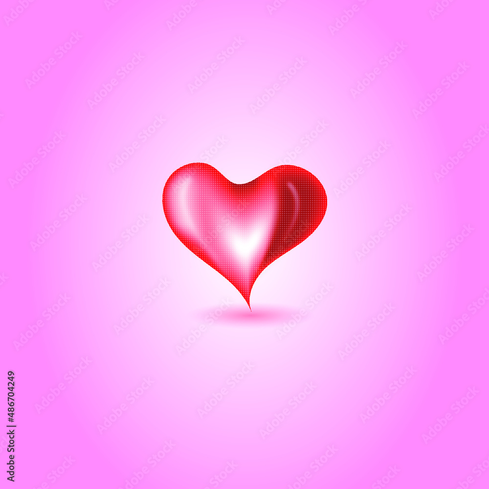 Realistic heart shape, heart shape, 3d heart shape, heart shape with the pattern Realistic heart shape, heart shape, 3d heart shape, heart shape with the pattern
