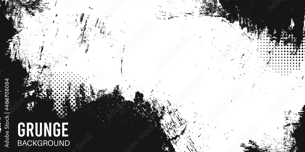 black and white vector grunge textured background for banner, poster, brochure black and white vector grunge textured background for banner, poster, brochure