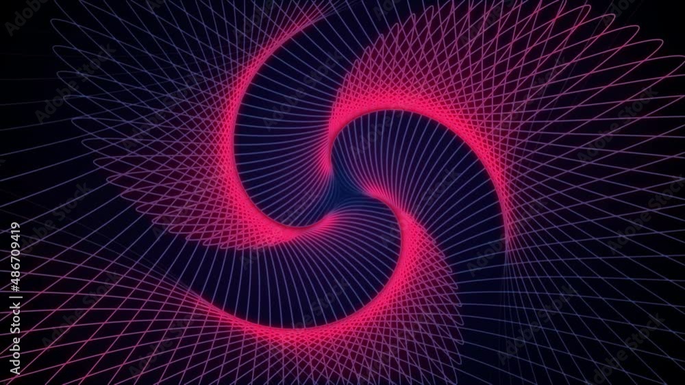 Abstract Motion Background Spiral Twisted Lines Abstract Motion Background Spiral Twisted Lines