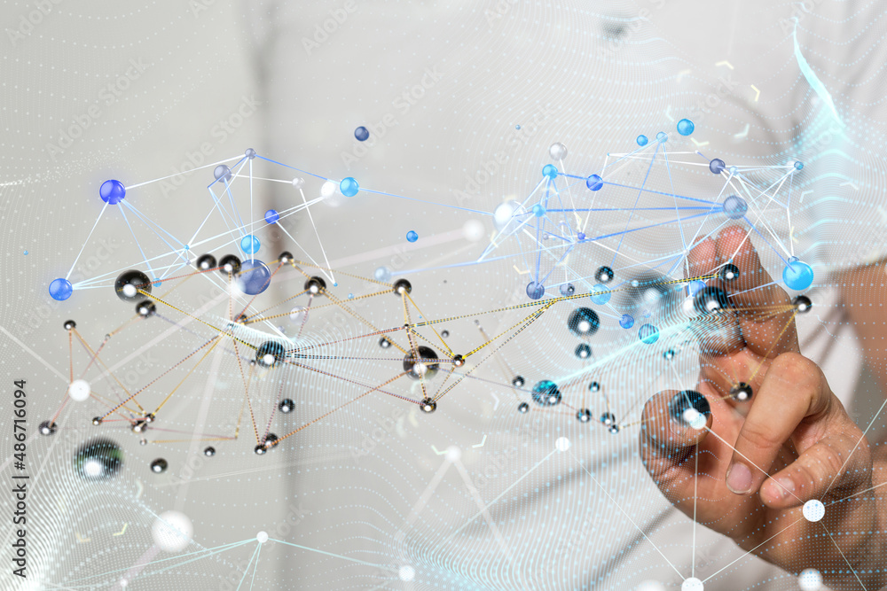 Business intelligence analyst dashboard on virtual Business intelligence analyst dashboard on virtual