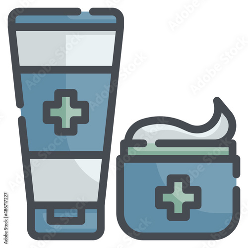 ointment line icon