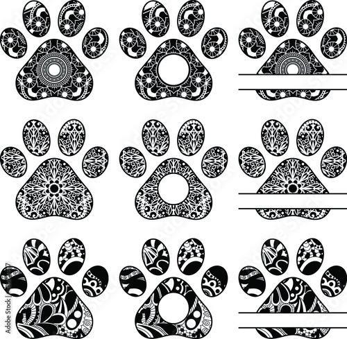 Paws Dog Mandala 