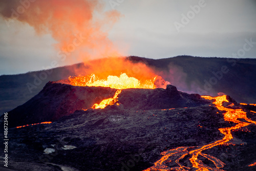 2021 08 19 Fagradalsfjall volcano and lava 24