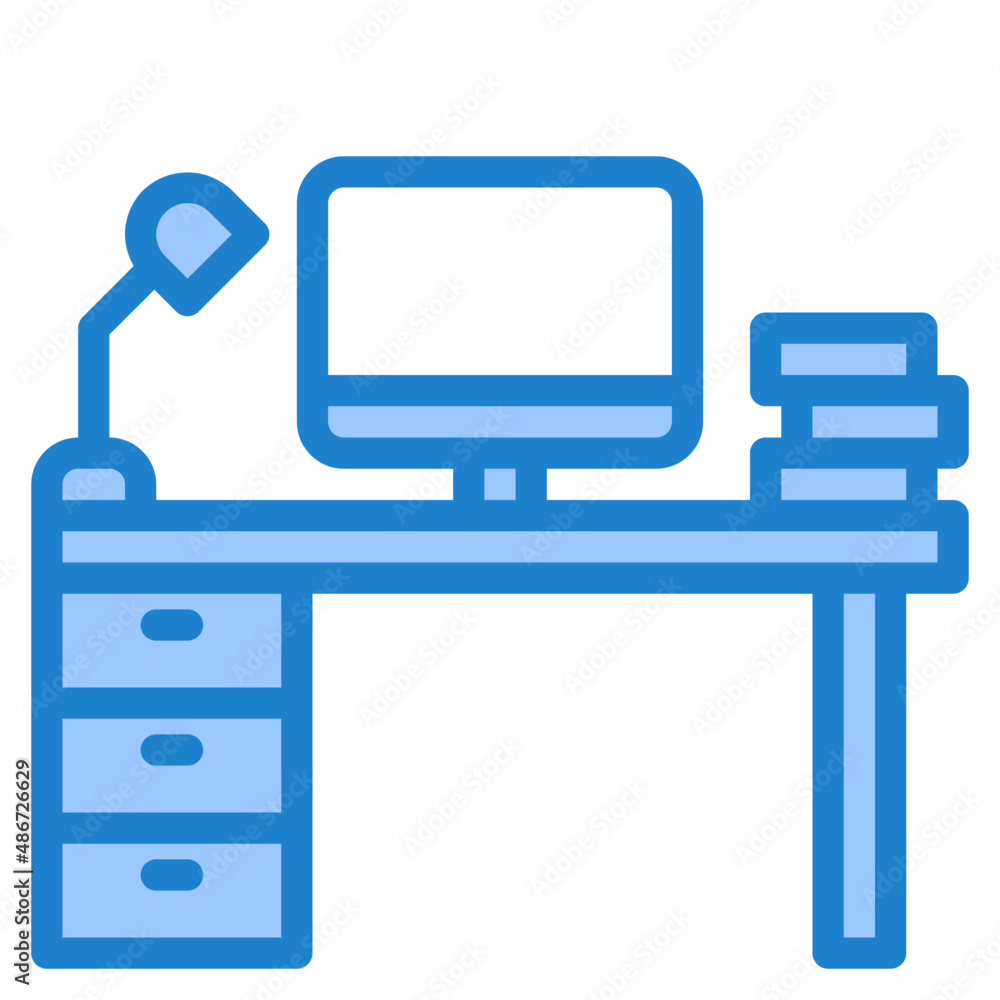 office blue style icon office blue style icon