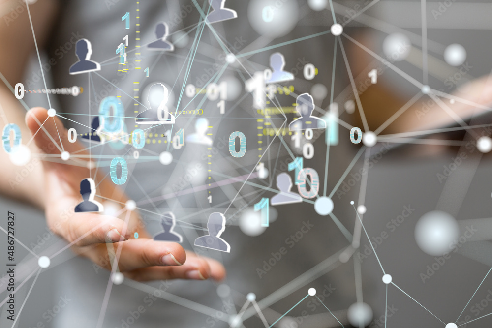 Global network. Blockchain. 3D illustration. Neural networks and artificial intelligence. Abstract 3d Global network. Blockchain. 3D illustration. Neural networks and artificial intelligence. Abstract 3d