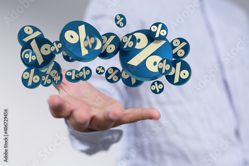 Sale percent discount % tex...