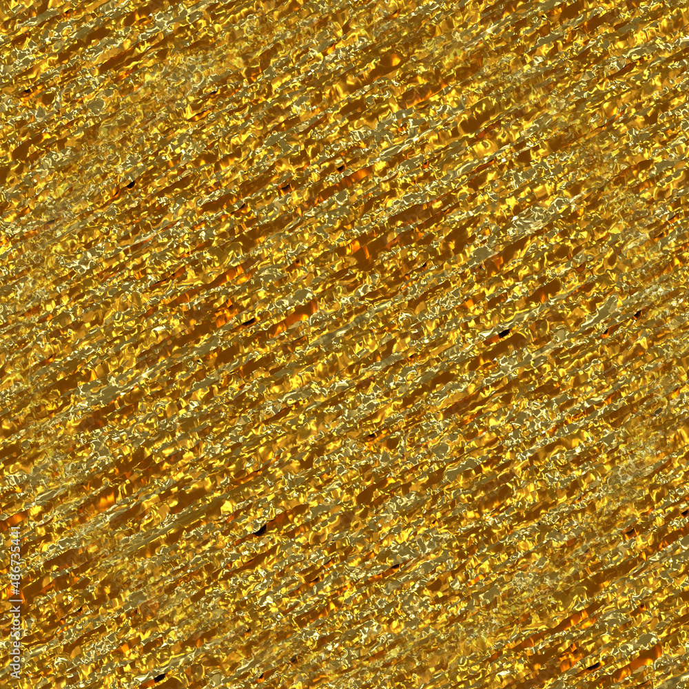 Golden seamless texture with diagonal noise. The rough surface is yellow. Golden background.
Golden seamless texture with diagonal noise. The rough surface is yellow. Golden background.
