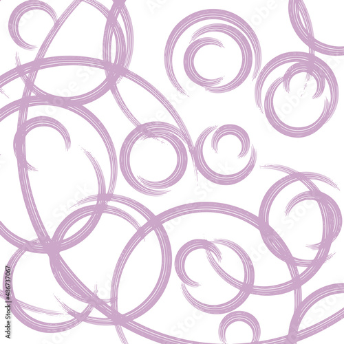 vector texture abstract shapes of circles to create your own art. Hand drawn circle figure doodle pattern. Abstract modern trendy vector.