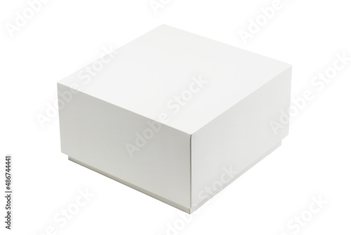 White box on white background. © eliosdnepr