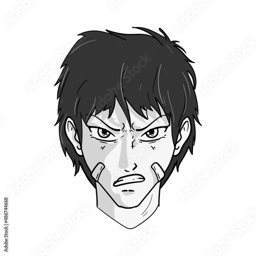 anime boy illustration