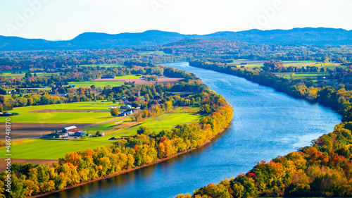 landscape with a river Connecticut River 