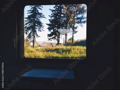 Foto view from the train window