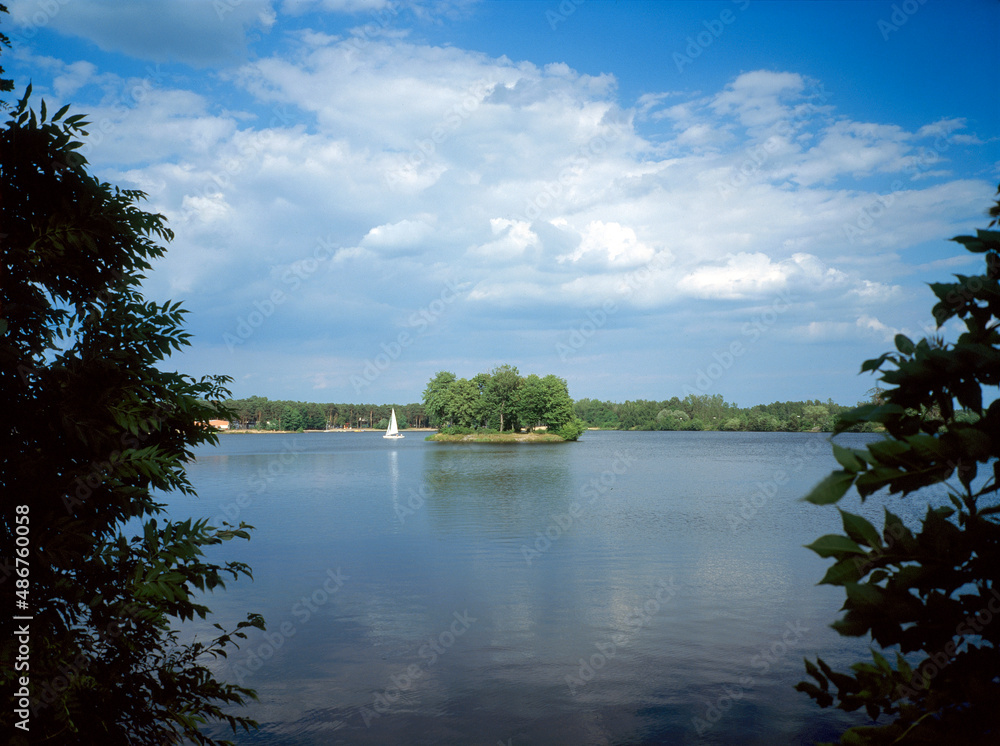 Sielpinskie Lake (Sielpia Lagoon), Sielpia, Poland Sielpinskie Lake (Sielpia Lagoon), Sielpia, Poland