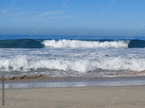 Large waves in Zicatela, Puerto Escondido, Mexico