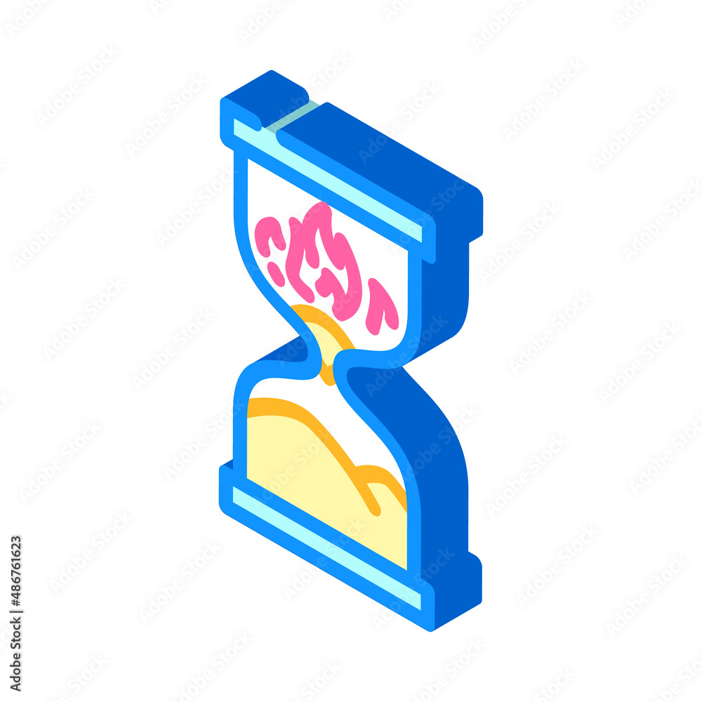 project deadline isometric icon vector. project deadline sign. isolated symbol illustration project deadline isometric icon vector. project deadline sign. isolated symbol illustration