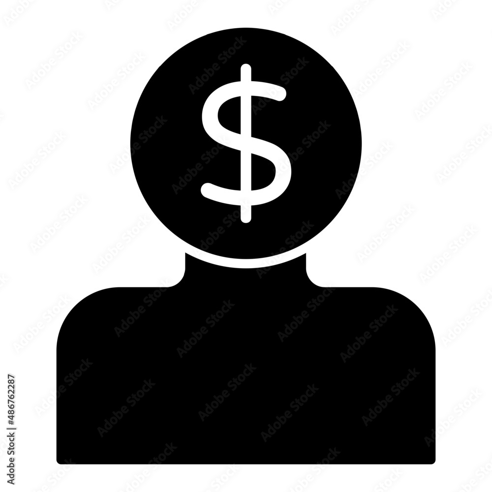 Avatar with dollar head showcasing investor icon
Avatar with dollar head showcasing investor icon