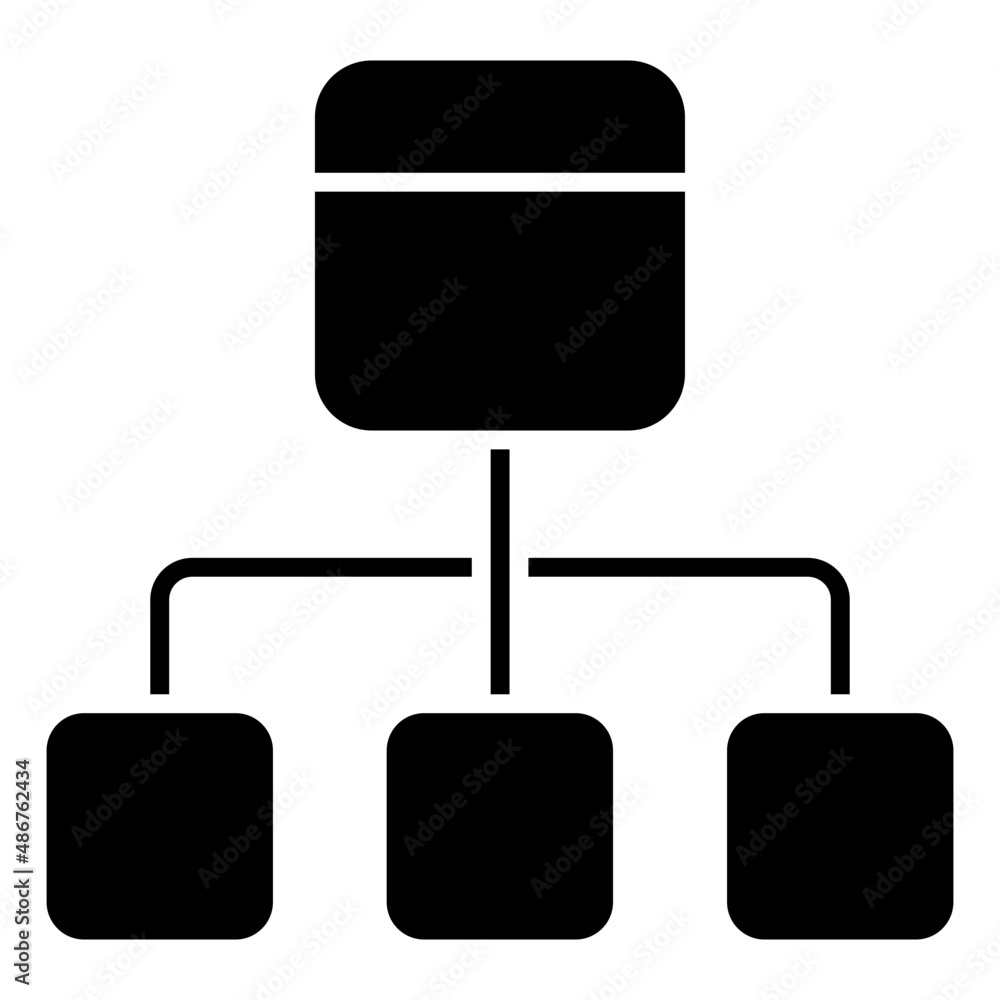 Trendy design icon of web network
Trendy design icon of web network