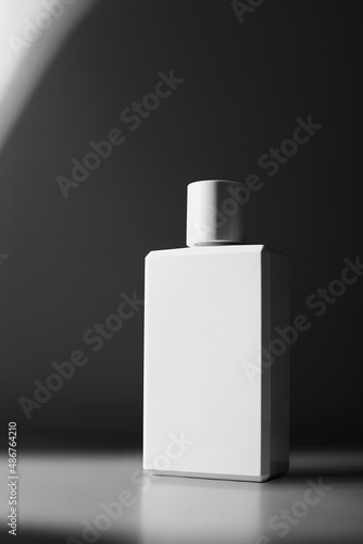 White bottle for inscription. For your design