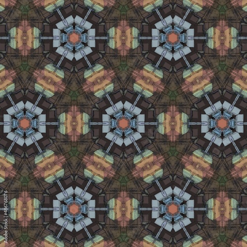 Wallpaper Mural mosaic tile mosaic Torontodigital.ca