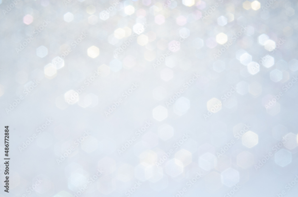 Blue blurred abstract background with bokeh circles Blue blurred abstract background with bokeh circles