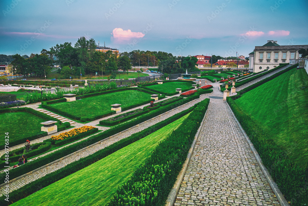 King Palace garden