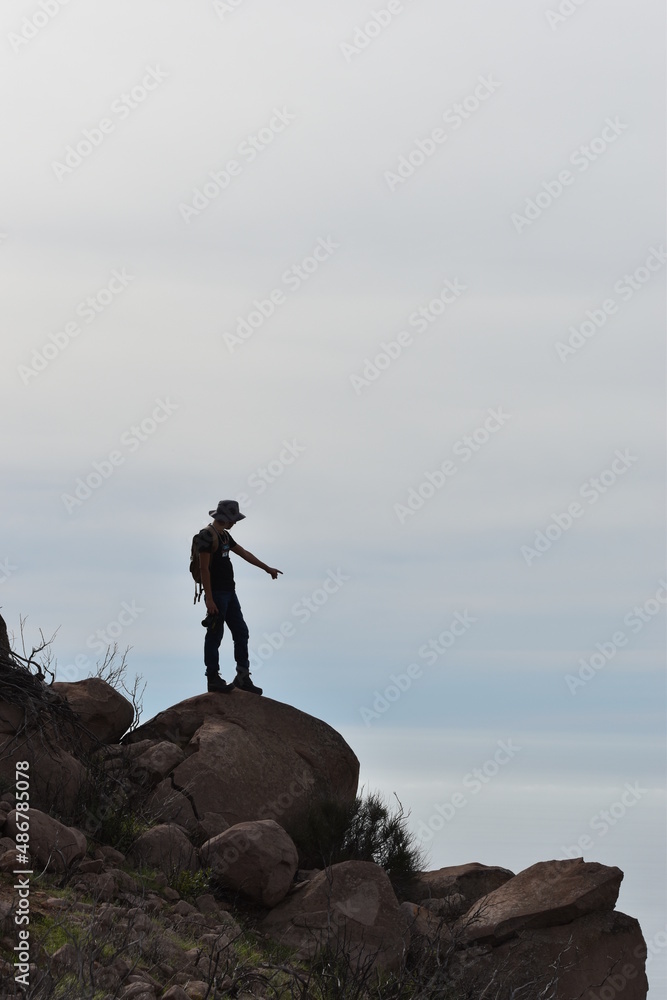 Obraz premium Baja California mountain photographer