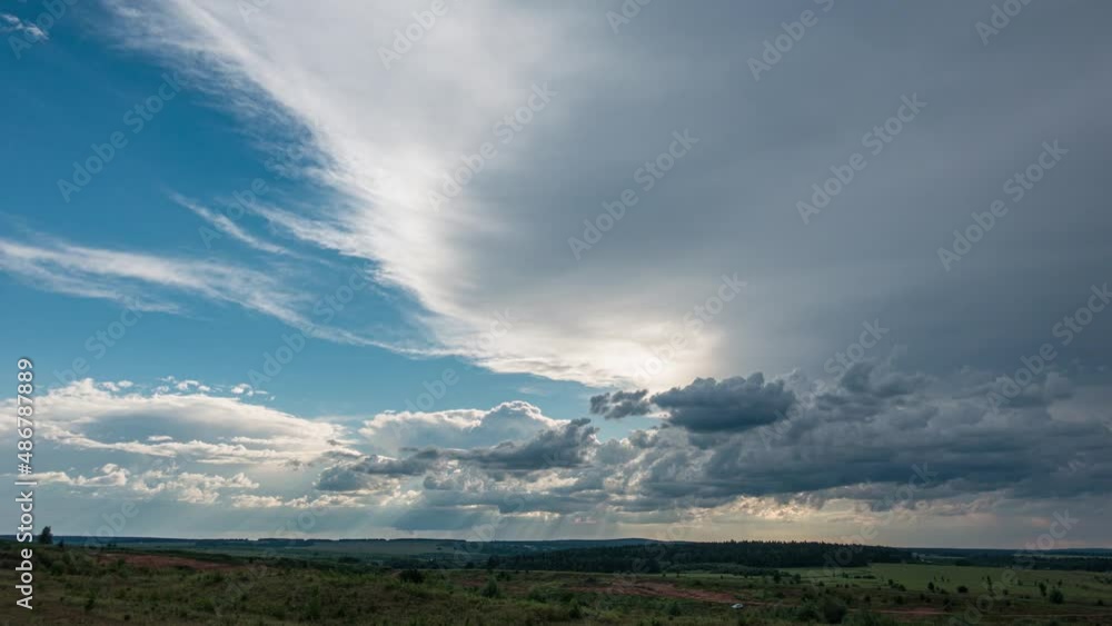 Nature Environment Dark huge cloud sky black stormy cloud motion big stormy rain day thunderstorm clouds dancing panorama horizon Time lapse blue cloud moving oxygen Storm giant moving fast movie time Nature Environment Dark huge cloud sky black stormy cloud motion big stormy rain day thunderstorm clouds dancing panorama horizon Time lapse blue cloud moving oxygen Storm giant moving fast movie time