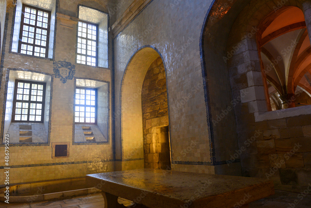 Obraz premium Refektorium des Klosters Alcobaça - Portugal